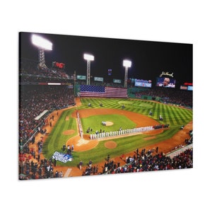 Fenway Park World Series Stadium Canvas Print, Boston Red Sox Stadium