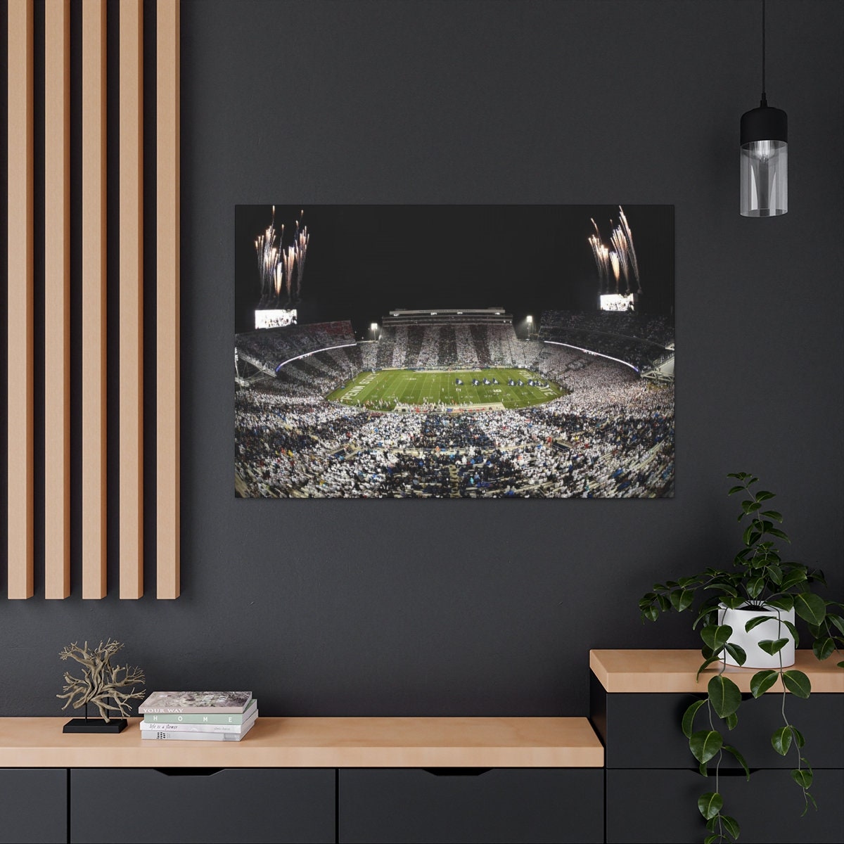 Penn State Lions Canvas Gallery Wraps, Beaver Stadium Canvas, Penn