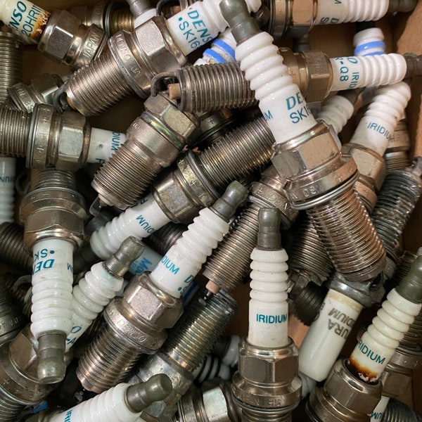 Used Spark Plugs For Art Projects, Rusty Spark Plugs, Assemblage Supply, Automotive Parts for Crafts