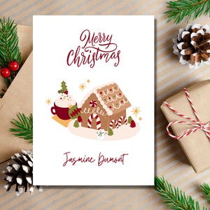 Personalized Christmas Notecards, Custom Christmas Notecards, Christmas Greeting Cards, Holiday Card Set, Christmas Card Set with envelopes
