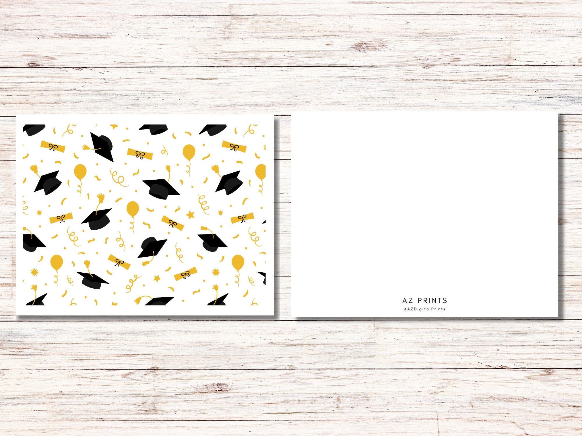Graduation Cap Card 2024, Graduation Card Set, Graduation Card for 2024 ...