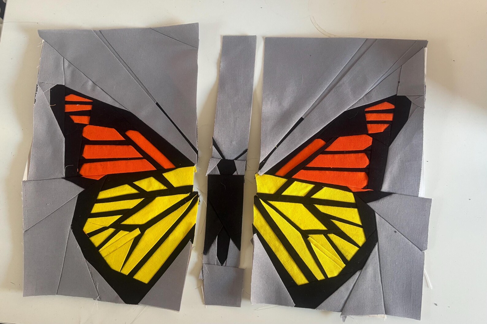 Monarch Butterfly FPP Pattern - Etsy