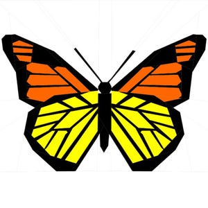 Monarch Butterfly FPP Pattern