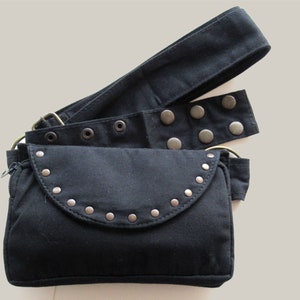 Cotton Festival Belt Bag, Handmade Hippie Fanny Pack