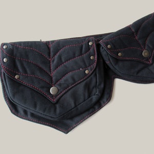 Festival pocket belt, Hippie fanny pack, fair trade handmade bag, festival fanny pack, indian fanny pack unisex, cotton fanny pack