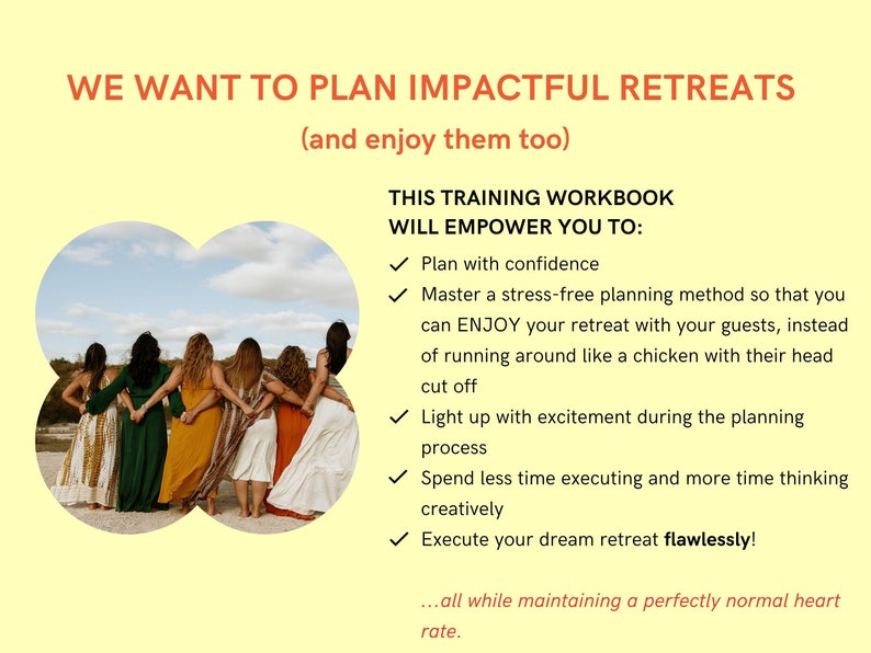 Retreat Normal How to PLAN RETREATS Training Workbook | Retreat Planning Guide for ...