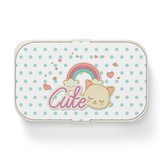 Retro Cute Bento Lunch Box Bento Box for Adults and Kids Etsy