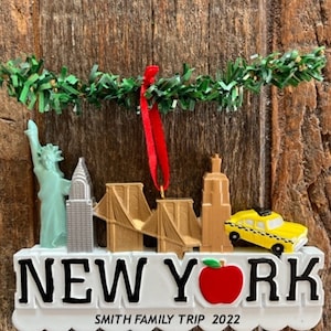 New York City SKYLINE  ORNAMENT