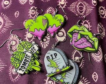 Zombie Earrings