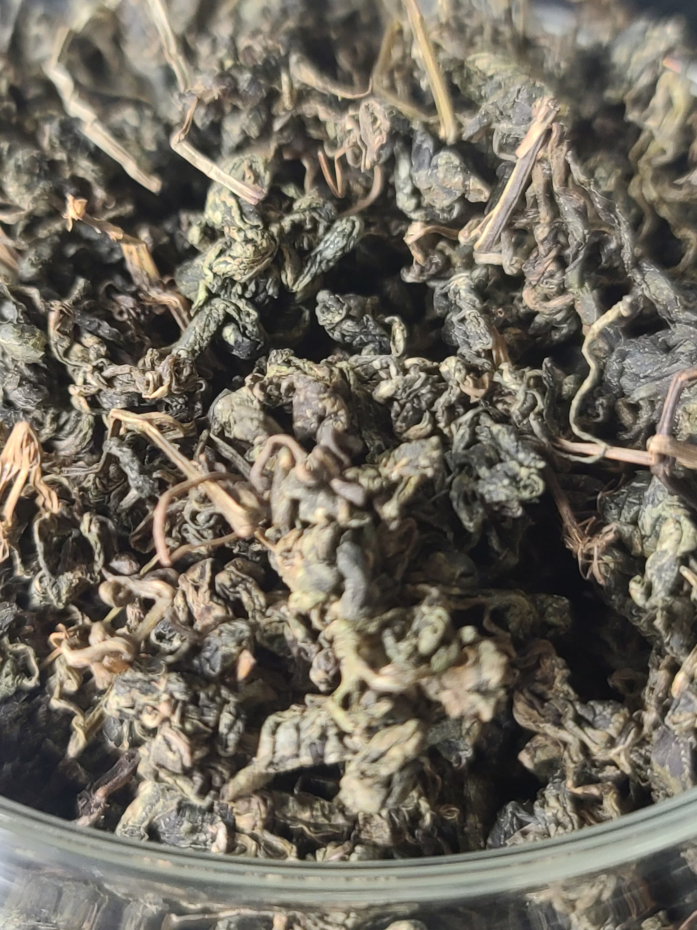 Organic Jiaogulan Loose-Leaf Tea 3 oz. *** New Inventory! Hand Harvested March 2025. ***