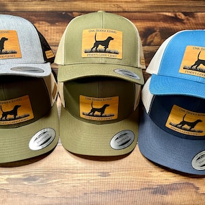 Pointer Hat Custom, Bird Dog Hat, Custom Kennel Trucker Hat, English Setter Hat, Irish Setter, Upland Hunting, Field Trial, Dog on Point
