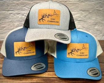 Lake Cumberland Hat, Personalized Lake Hat, Kentucky Lake Hat, Custom Lake Cap, Lake Fishing Hat, Cumberland Lake