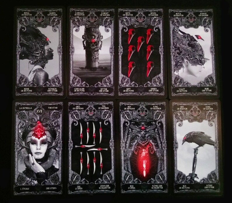 XIII Tarot 78 Card Tarot Deck Etsy