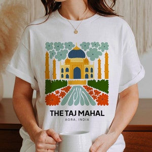 India Shirt, Indian Shirt, Taj Mahal Shirt, Taj Mahal, India T-Shirt,India T Shirt,Indian Gift Shirt,Indian Gifts,India Gift,Taj Mahal Gifts