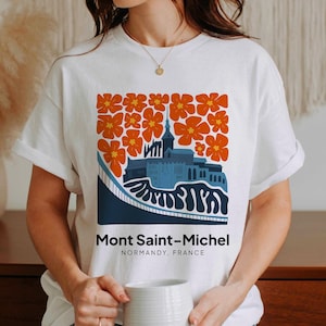 Mont St Michel Shirt - Etsy