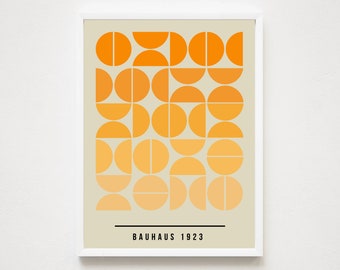 Plakat wystawy Bauhaus (1923) | Bauhaus Wall Art