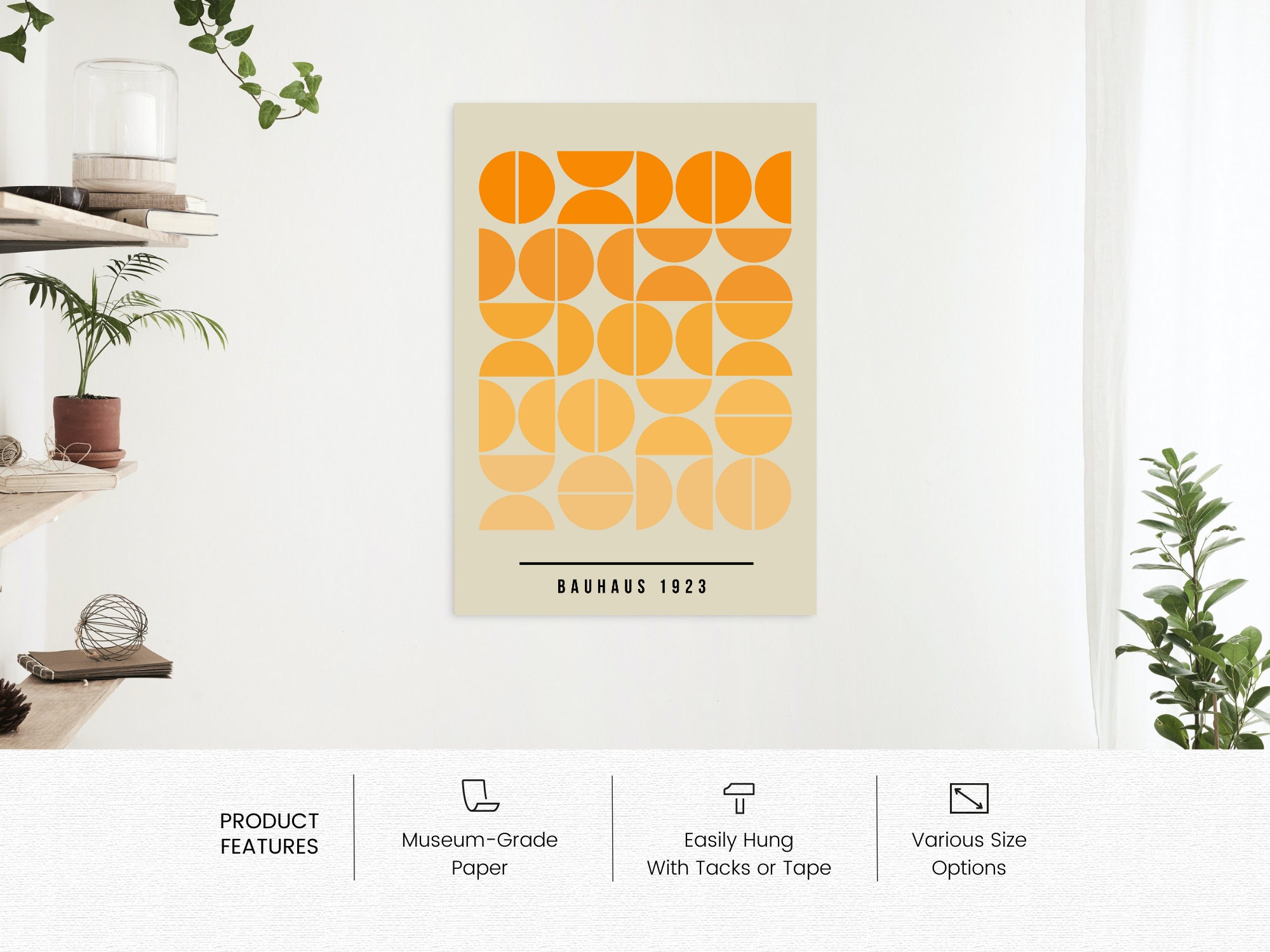 Bauhaus Exhibition Poster (1923) | Bauhaus Wall Art - Etsy