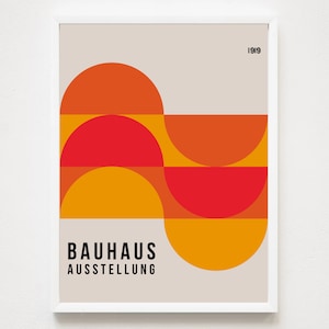 Bauhaus Exhibition Poster | Bauhaus Dot Wall Art