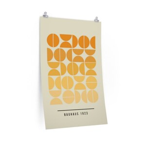 Bauhaus Exhibition Poster (1923) | Bauhaus Wall Art - Etsy