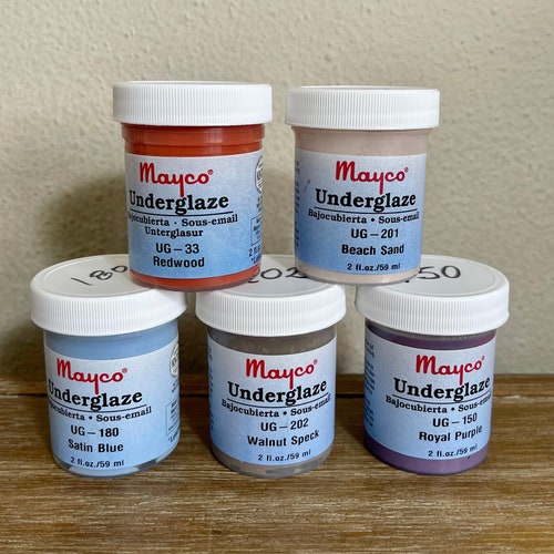 Discontinued Mayco Art Glazes 4oz Jars Ceramic / Pottery Etsy Canada