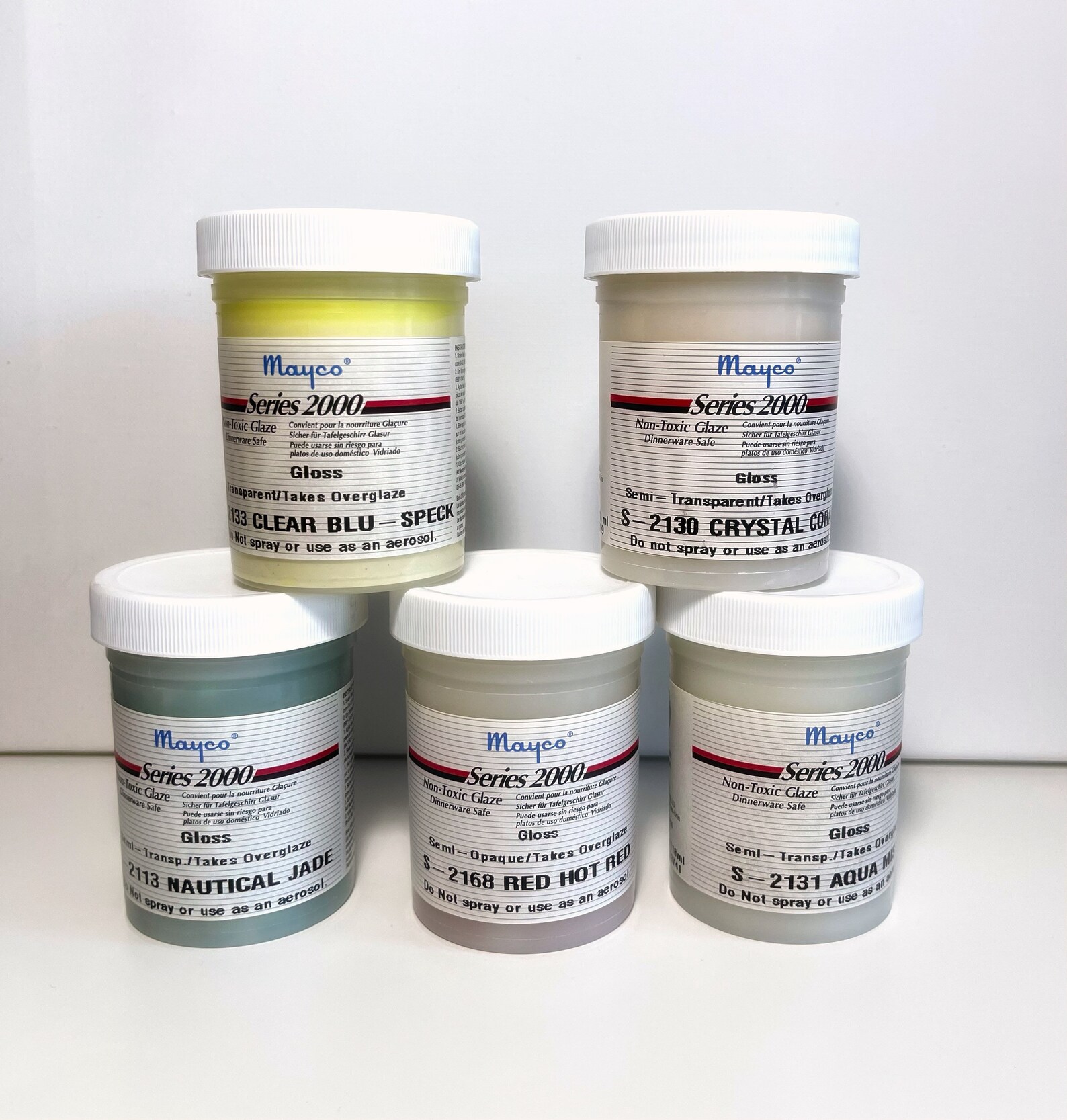 Mayco Series 2000 Discontinued Glazes part 1 Ceramic / Etsy