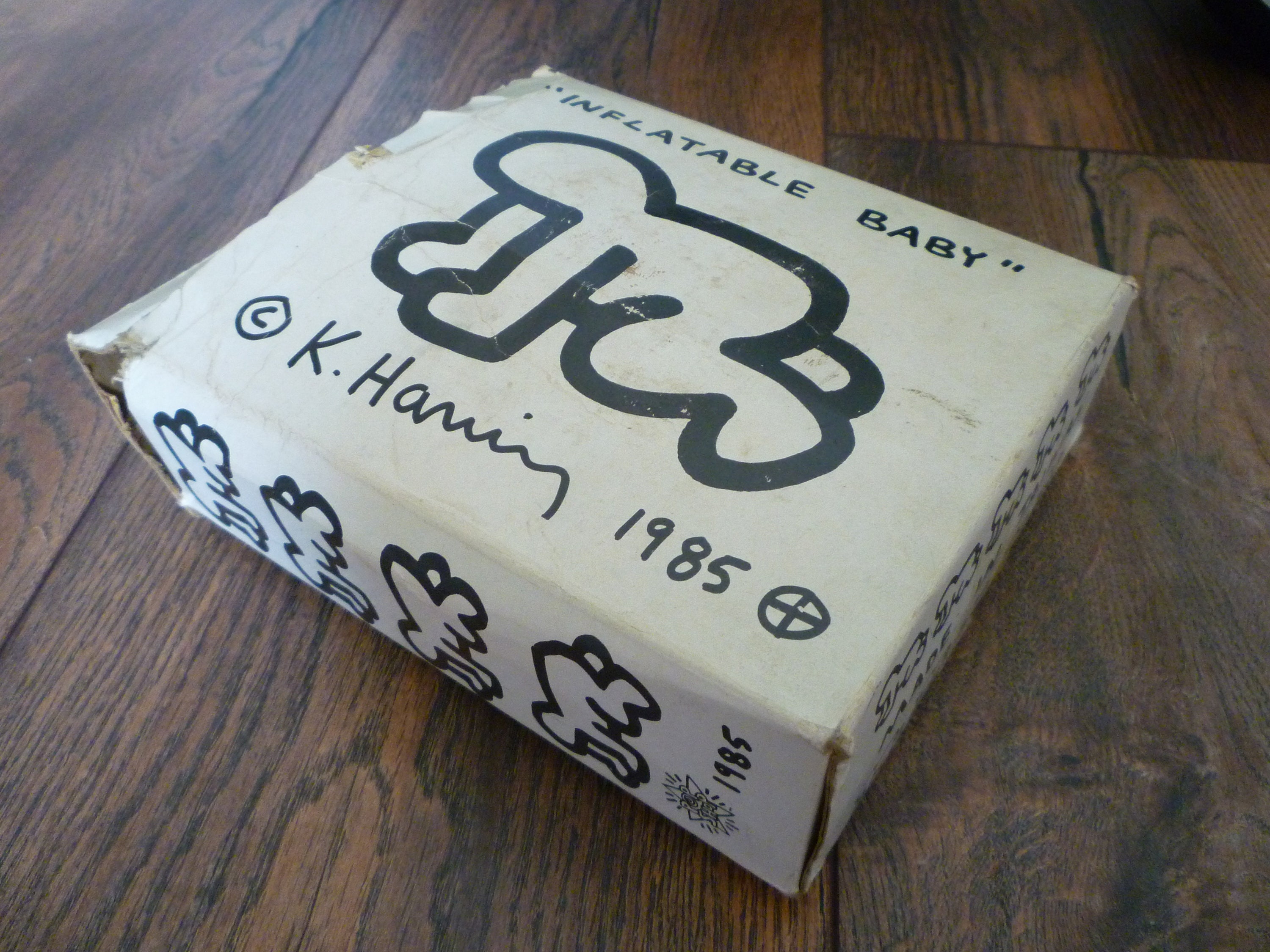 Kieth Haring Inflatable Baby Original Rare Collectible 80s