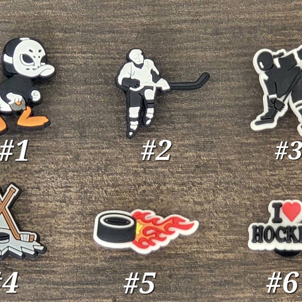 Hockey Croc Pin Etsy