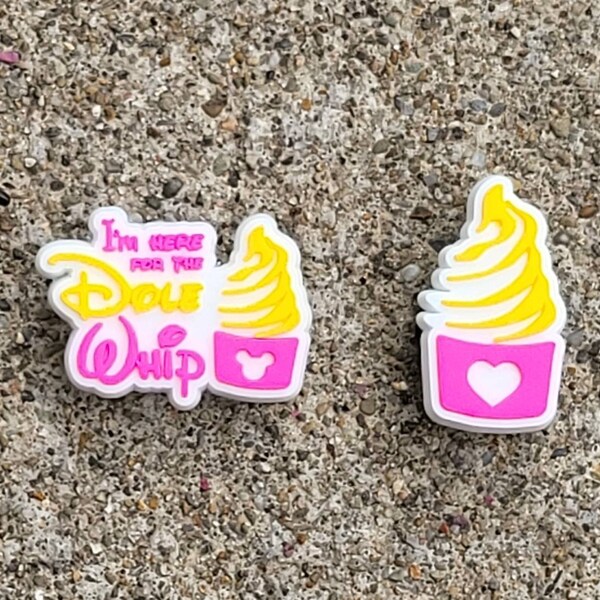 Cute Ice Cream Shoe Charm