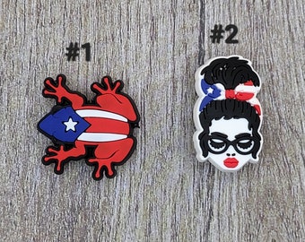 Puerto Rico Shoe Charms