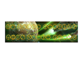 Matoran If You're Reading This, You're Drunk Bumper Sticker - Bionicle