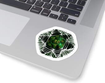 Eden Ranger Nat D20 Sticker TTRPG Dungeons & Dragons RPG Merch