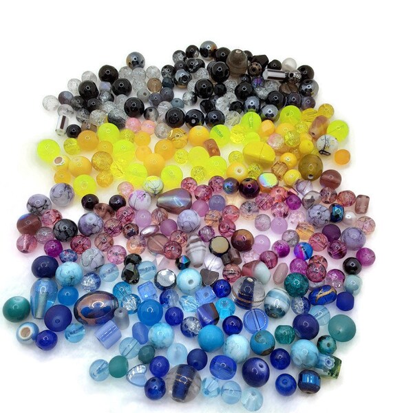 14 Mix & Match Shell Beads Assortment - Mixed Shapes & Colors For Jewelry Making