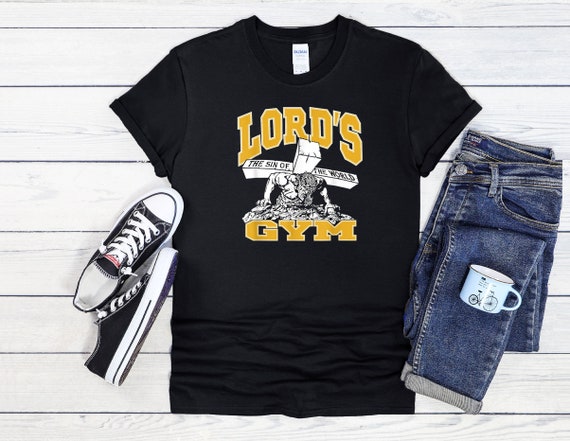 Lord s Gym Sin of World T Shirt Hoodie Sweatshirt Baseball Men