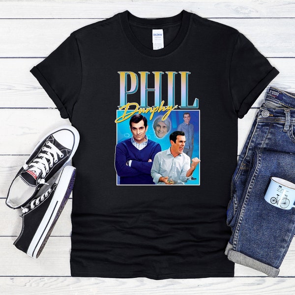 Phil Dunphy Homage Tv Show T Shirt Hoodie Sweatshirt Baseball Men Women Unisex Baggy Boyfriend Jute Shopper Make Up Accessories Bag 3_3_6_7
