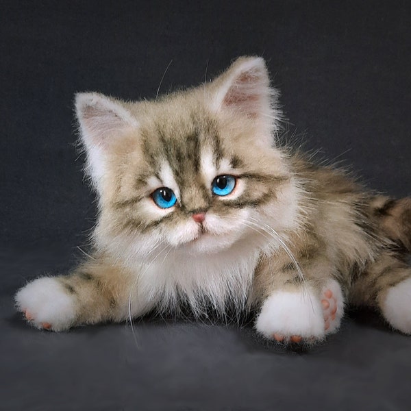 Picture of Plush Toy Kitten - Etsy