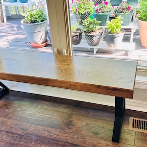 12 inch deep upholstered bench discount