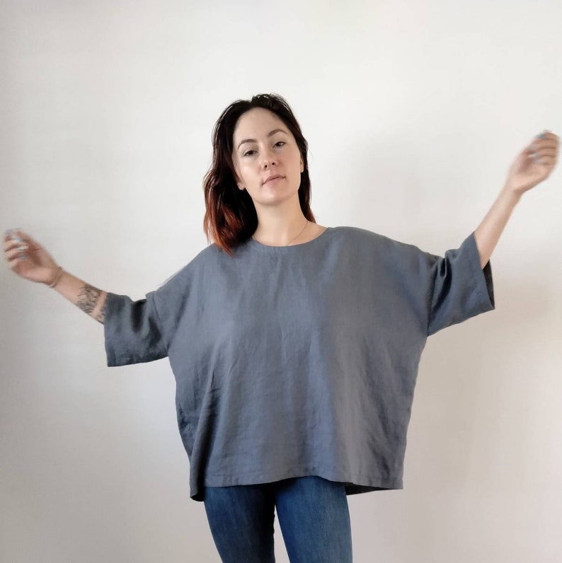 Item N 14. Relaxed Linen Box Top. Etsy