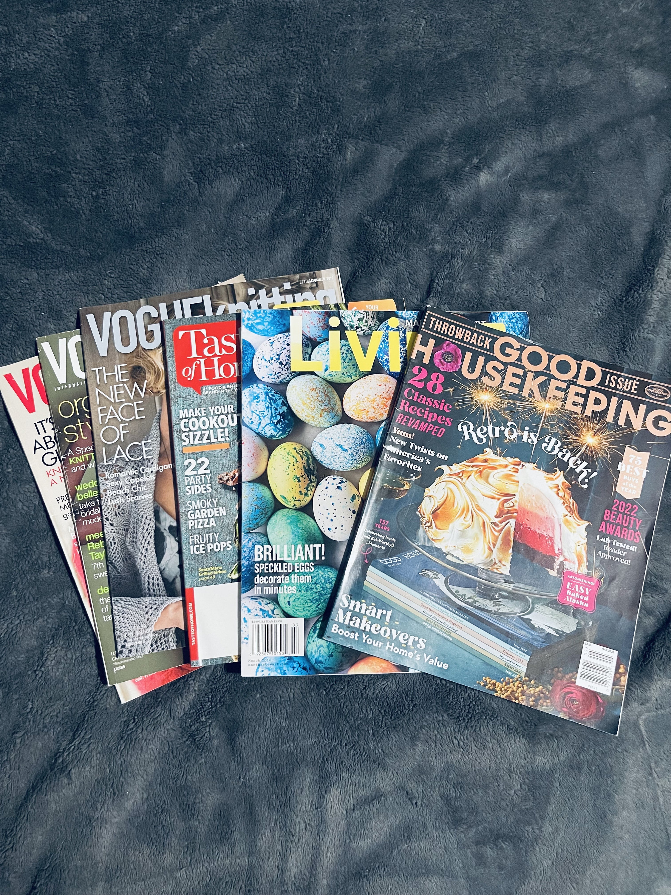 Looking for used magazines for collage vision boards, I can pick them up  this weekend. Less interested in fashion and home decor, more interested in  images of art/inspiration/photography/science/travel (we have plenty of