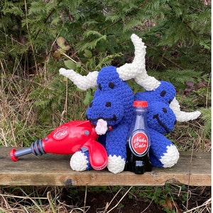 Fallout 76 Brahmin Plushie Pattern