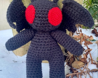 Mothman Plushie Pattern