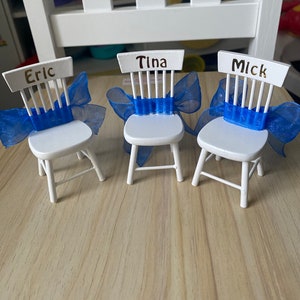 Wedding memorial chairs
