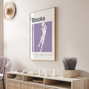 Personalized Girls Basketball Poster, Basketball Jersey Art, Female Basketball Player, Female Basketball Gift, Girls Basketball Gifts, Retro