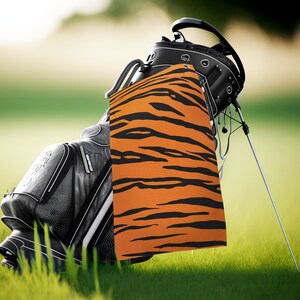 Tiger golf towel - Etsy 日本