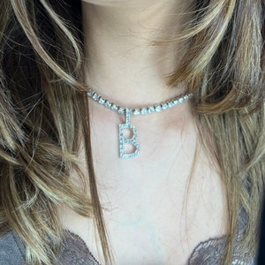 Kette mit Buchstabe Kette mit Initial Anfangsbuchstabe