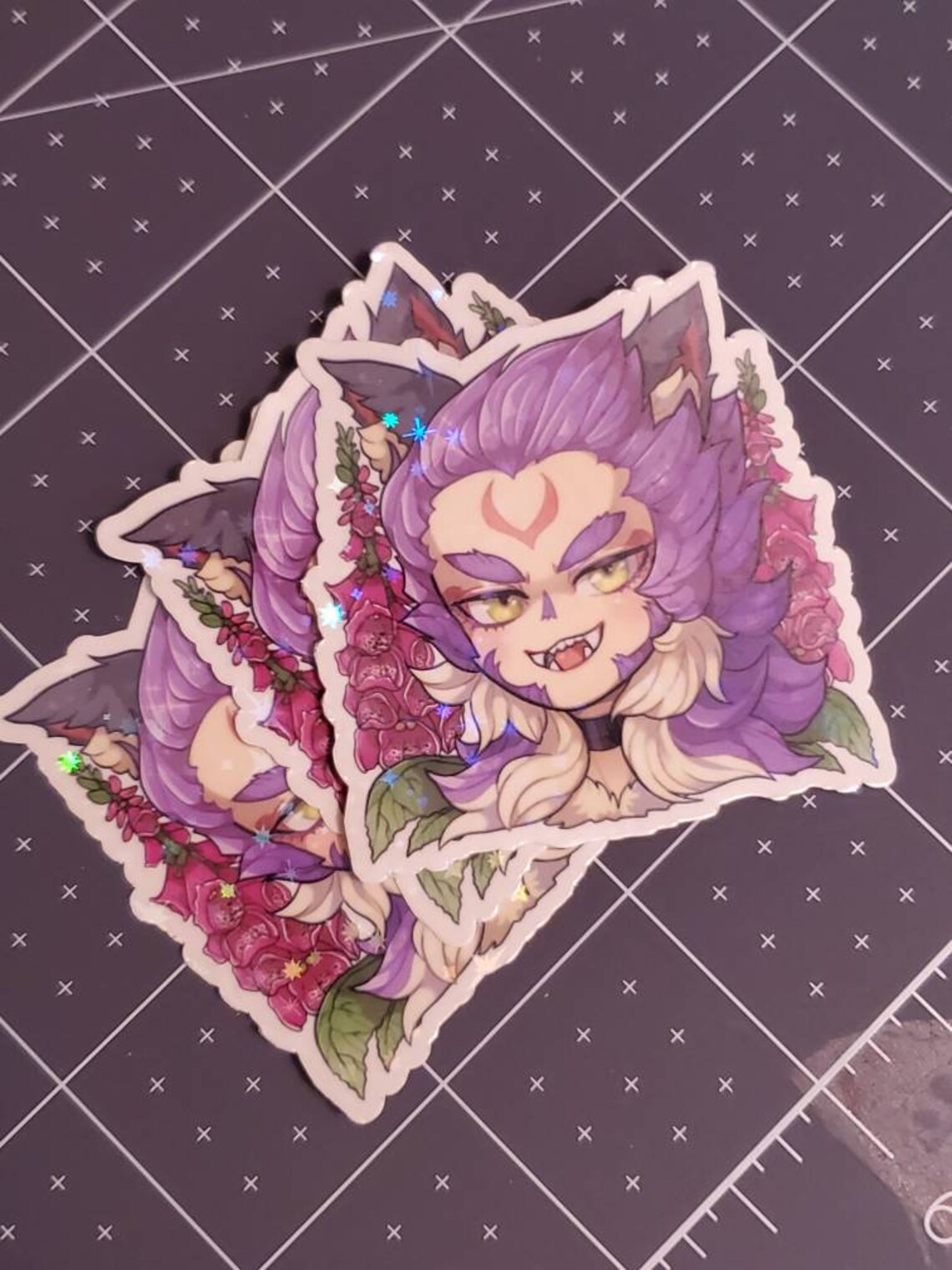 Murakumo RF5 Holographic Vinyl Sticker Etsy