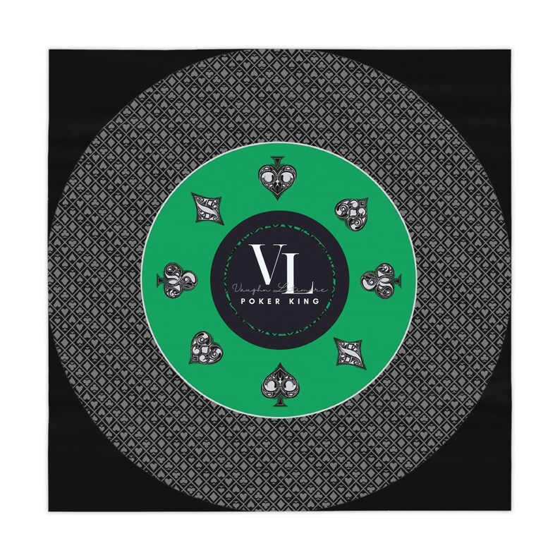 Personalize Tablecloth, Texas Holdem Poker Tablecloth, Gaming Table