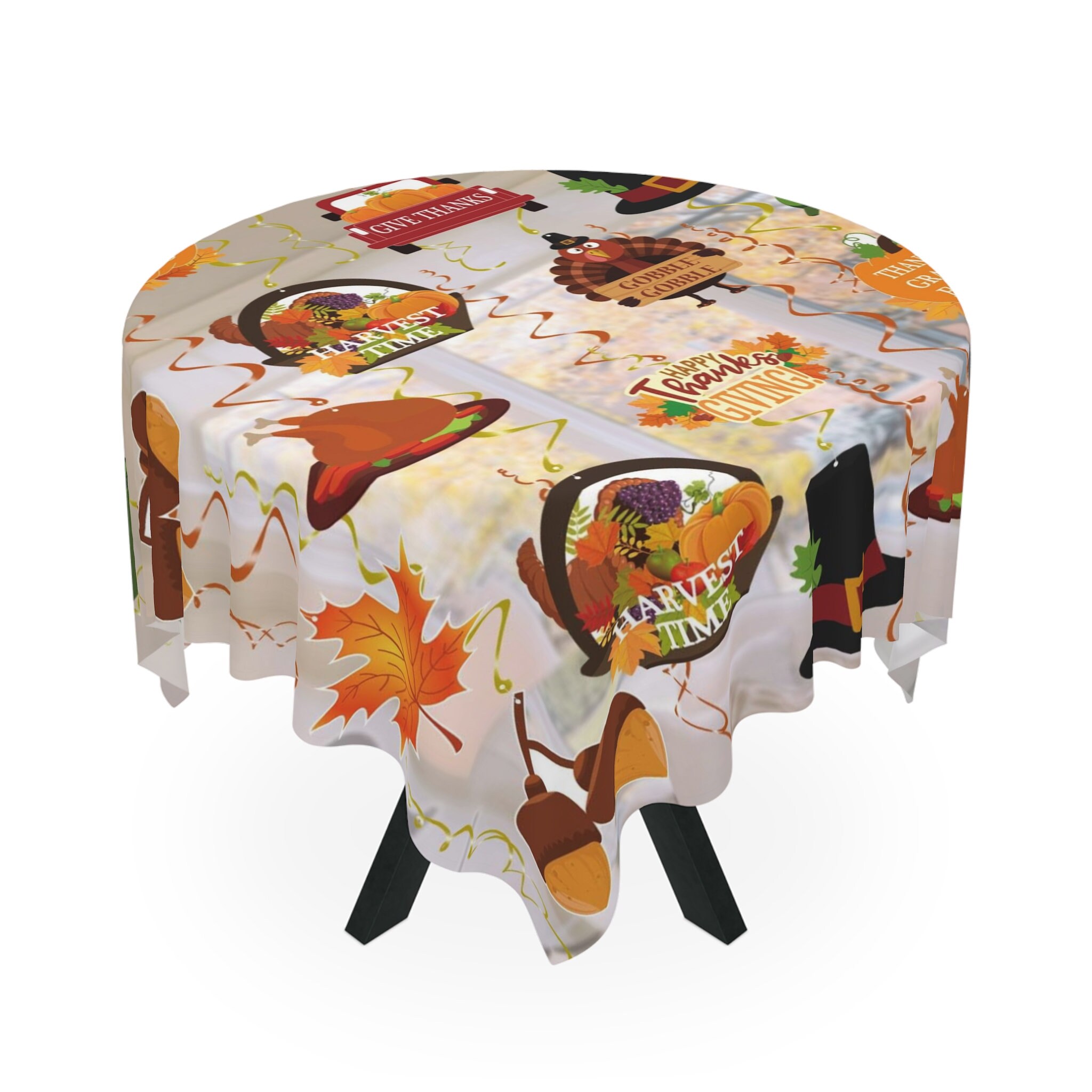 Tablecloth for Thanksgiving Day Thanksgiving Joy Tablecloth Etsy