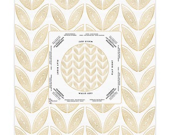 Classic Gold Mahjong Tablecloth  Size 55 x 55 inches