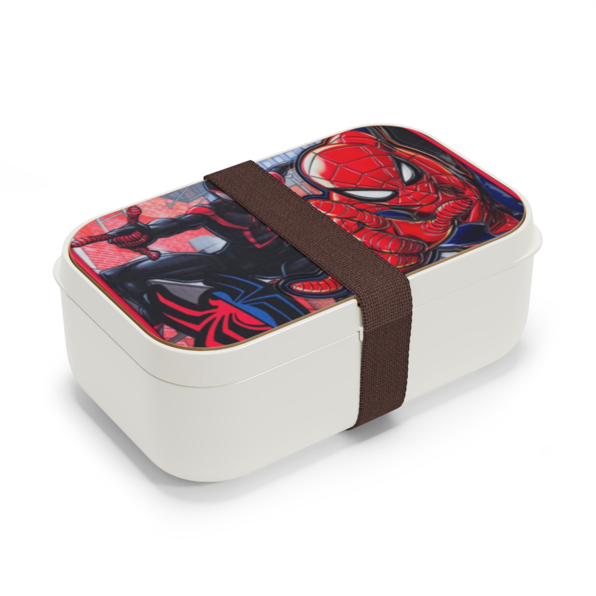 Superhero Lunch: Spiderman Bento
