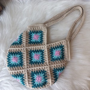 Handmade Crochet Crossbody Bag